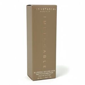 Anastasia Beverly Hills Impeccable Matte Foundation 4W Blurring Second Skin NIB